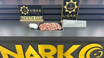 Uşak’ta belirli bir tarih aralığında gerçekleştirilen uyuşturucu operasyonlarında yakalanan 17