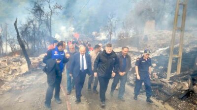 Kastamonu Valisi Meftun Dallı, İnebolu ilçesinde Deresökü köyünde meydana gelen