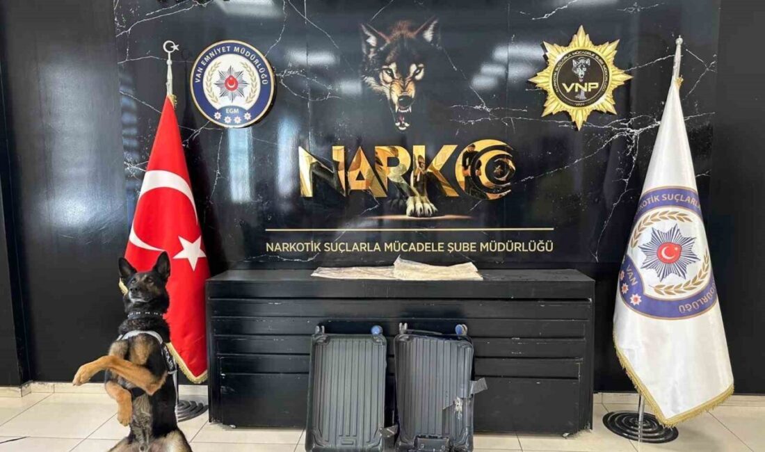 Van’da polis ekipleri, Ferit Melen Havalimanı’nda bir kişinin üzerinde ve