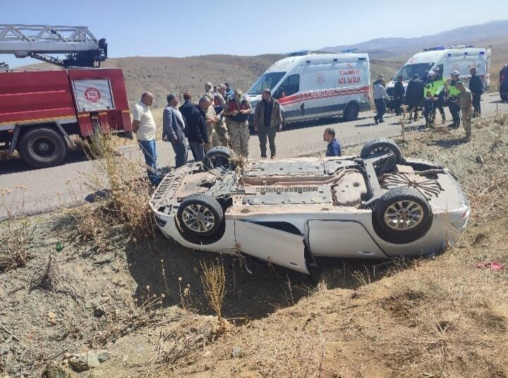 Van’ın Özalp ilçesinde 1 kişinin yaralandığı bir trafik kazası meydana
