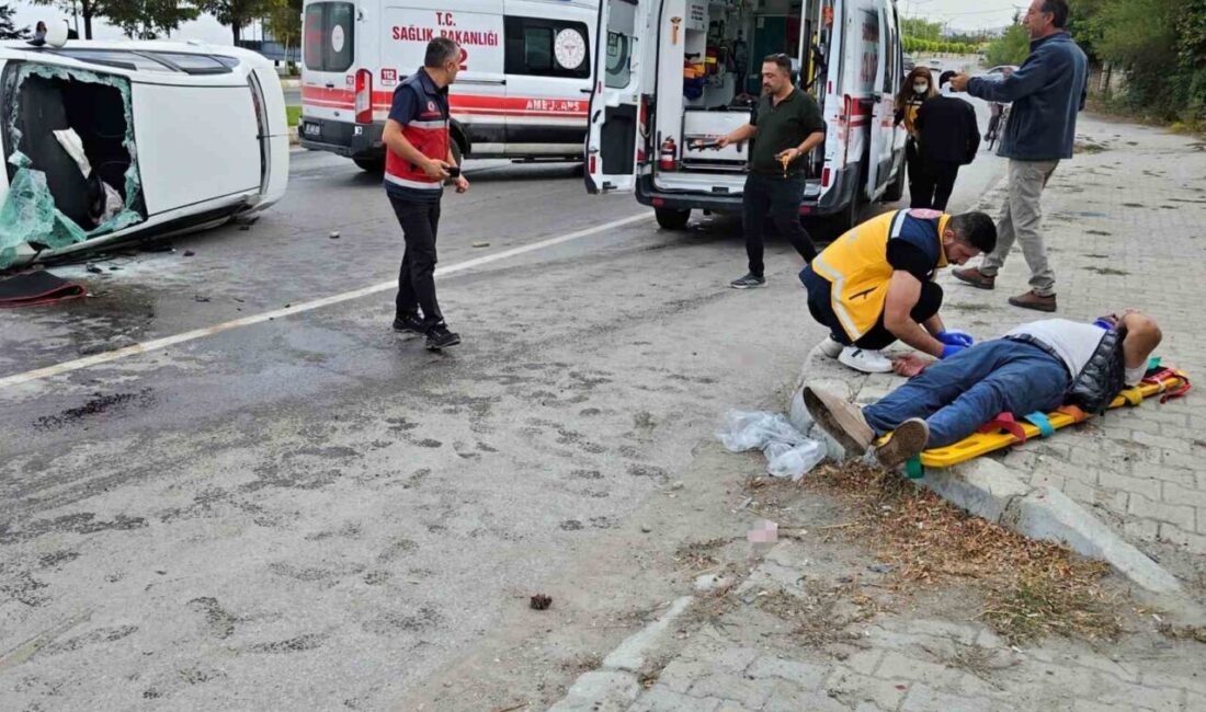 Van’ın Edremit ilçesinde meydana gelen trafik kazasında 4 kişi yaralandı.