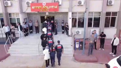 Aydın merkezli 4 ilde düzenlenen yasa dışı bahis operasyonunda adliyeye