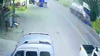 Antalya’da kaydedilen güvenlik kamerası görüntülerine göre, bir hağfta önce motosikletiyle