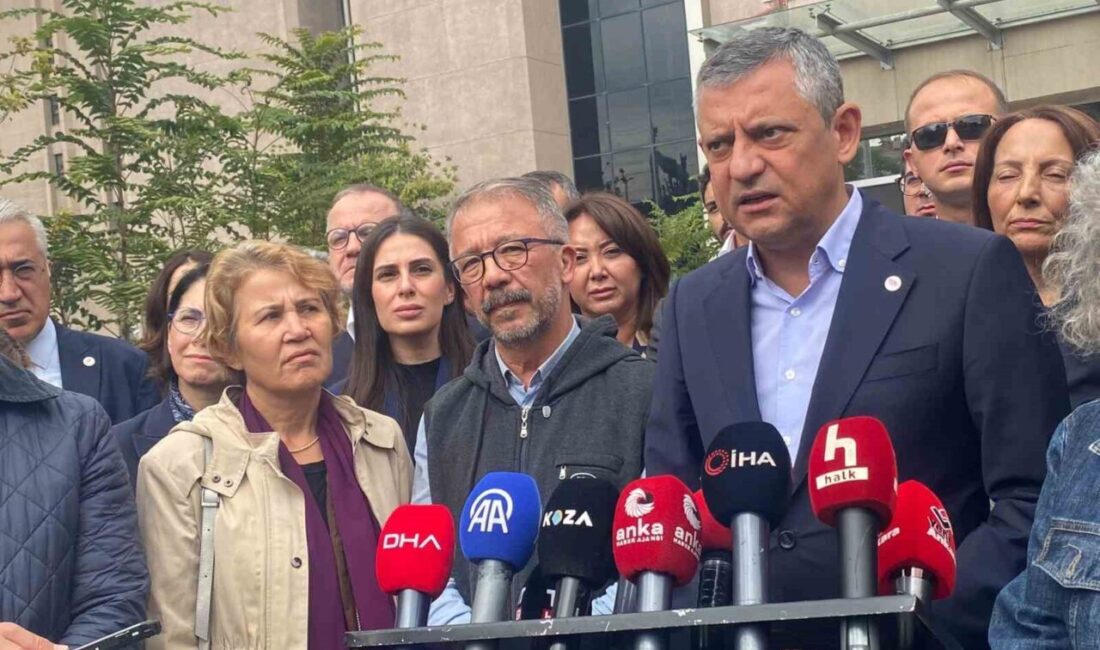Yeni Parti Genel Başkanı Özgür Özel, Ankara’da 10 Ekim 2015’te
