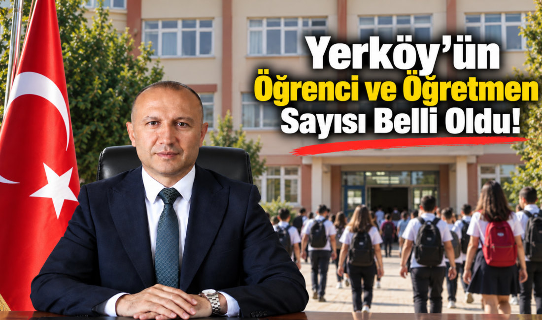Yozgat’ın Yerköy ilçesinde 2026–2027 eğitim öğretim yılı, çalan ilk ders