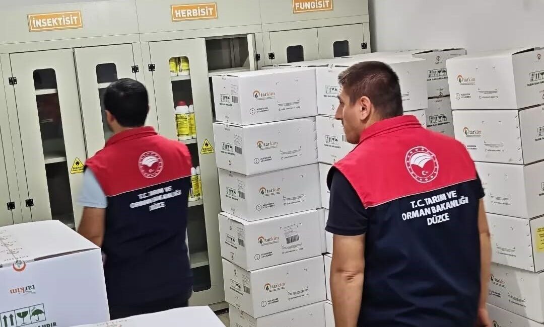 Yığılca ilçesinde gübre ve zirai ilaç satışı yapan bayilere yönelik