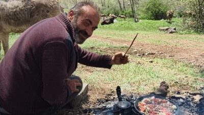 Sivas’ın Şarkışla ilçesinde bir çobanın hayvan otlatırken yıldırım isabet ederek