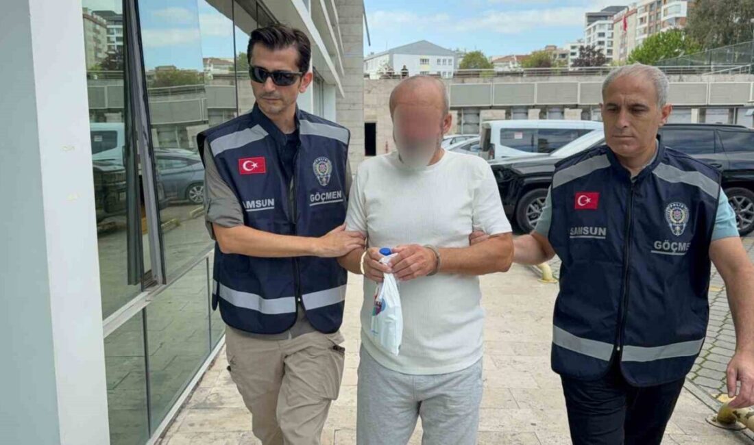 Samsun’da 4 yıl önce göçmen kaçakçılığı yaparken yakalanan ve tutuklanan