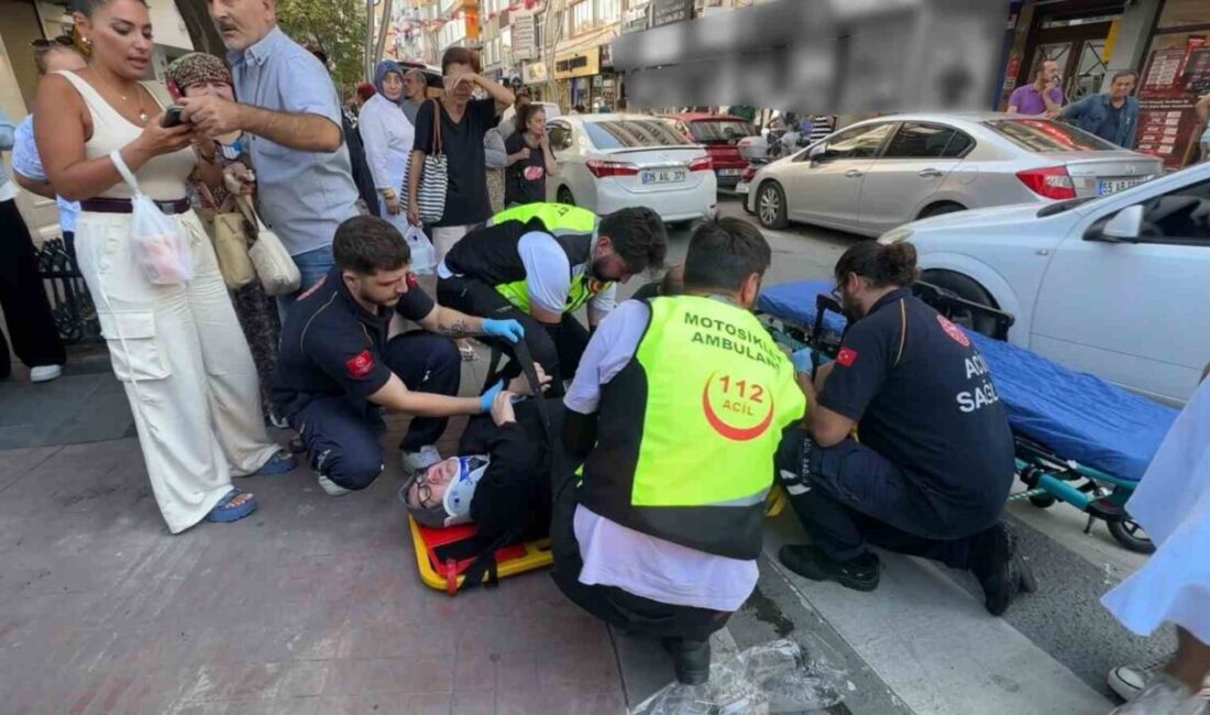 Samsun’da, Kale Mahallesi İstiklal Caddesi Öğretmenevi mevkisinde meydana gelen bir