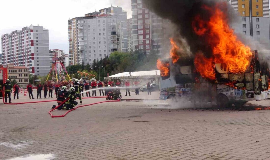 Yozgat Belediyesi İtfaiye Müdürlüğü’nde görevli 55 personel, yaz aylarında artan