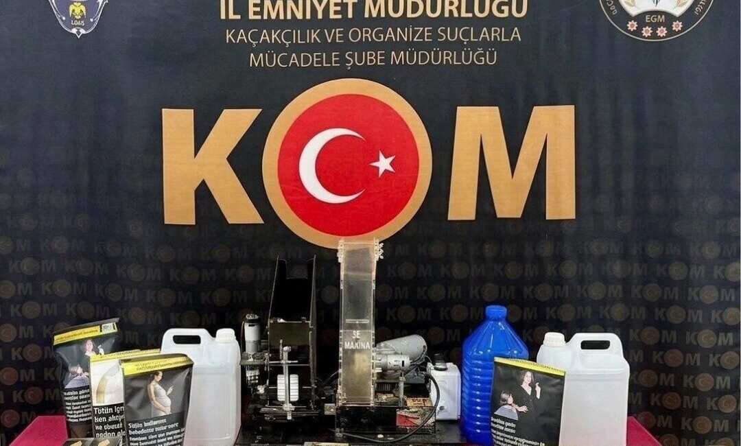 Yozgat’ta gerçekleştirilen operasyonda makaron ve etil alkol ele geçirildi. Yozgat