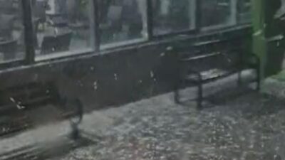 Boğazlıyan ilçesinde hava durumu uyarıları doğrultusunda akşam saatlerinde etkili olan
