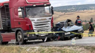 Yozgat’ın Kadışehri ilçesinde meydana gelen trafik kazasında bir kişi hayatını