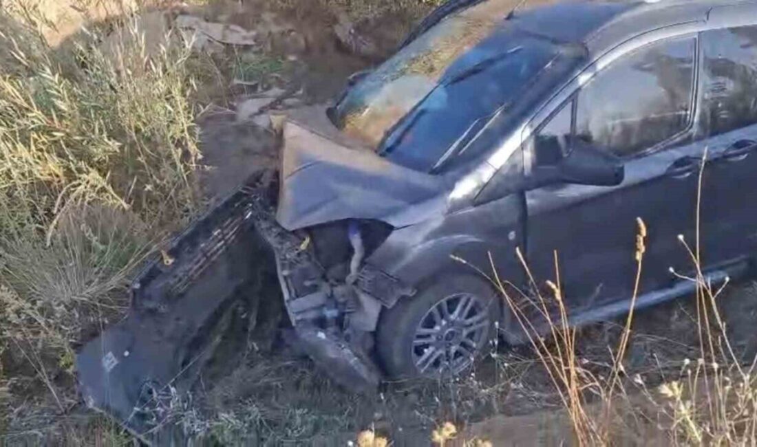 Hakkari’nin Yüksekova ilçesinde meydana gelen trafik kazasında, iki hafif ticari