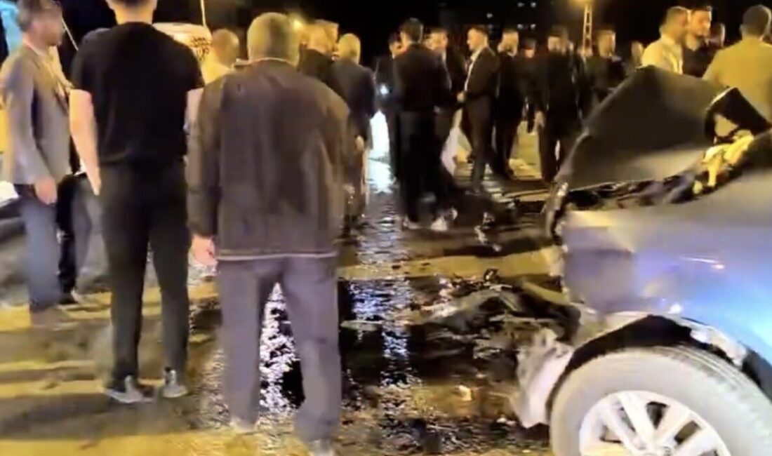 Hakkari’nin Yüksekova ilçesinde meydana gelen trafik kazasında, Yeni Mahalle ile