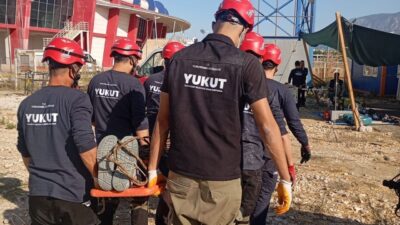 Yunusemre Belediyesi’nin Arama Kurtarma Ekibi (YUKUT), AFAD akreditasyon sınavı öncesinde