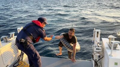 Bodrum, Muğla ilçesinin kıyılarında yasa dışı yollarla yurt dışına kaçmaya