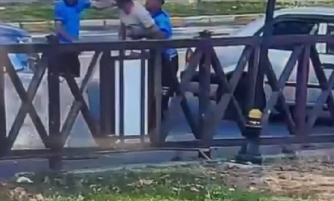 Tekirdağ Sahili’nde bir vatandaşın nefes borusuna şeker kaçması sonucu yaşanan