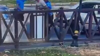 Tekirdağ Sahili’nde bir vatandaşın nefes borusuna şeker kaçması sonucu yaşanan