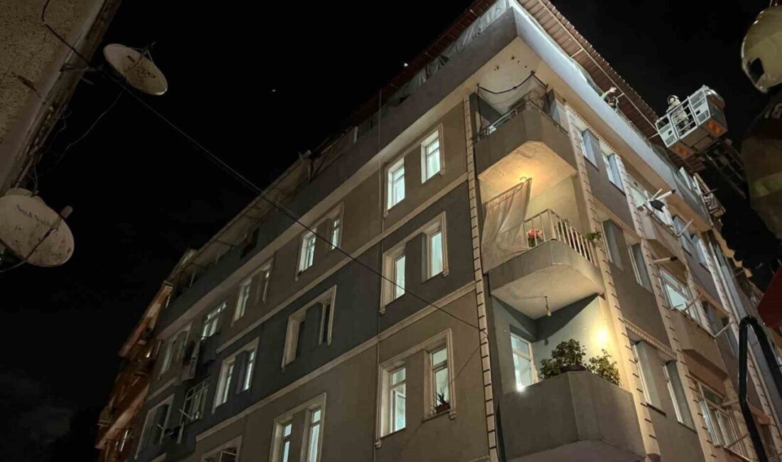 Zeytinburnu ilçesinde bulunan 5 katlı bir binanın bodrum katında çıkan