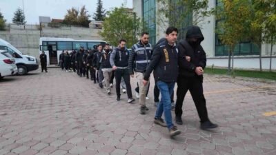 Kırıkkale merkezli 8 ilde gerçekleştirilen operasyonda yasa dışı bahis faaliyetlerine