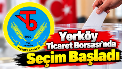 Yozgat’ın Yerköy ilçesinde Ticaret Borsası Meclis Kurulu Seçimi için oy