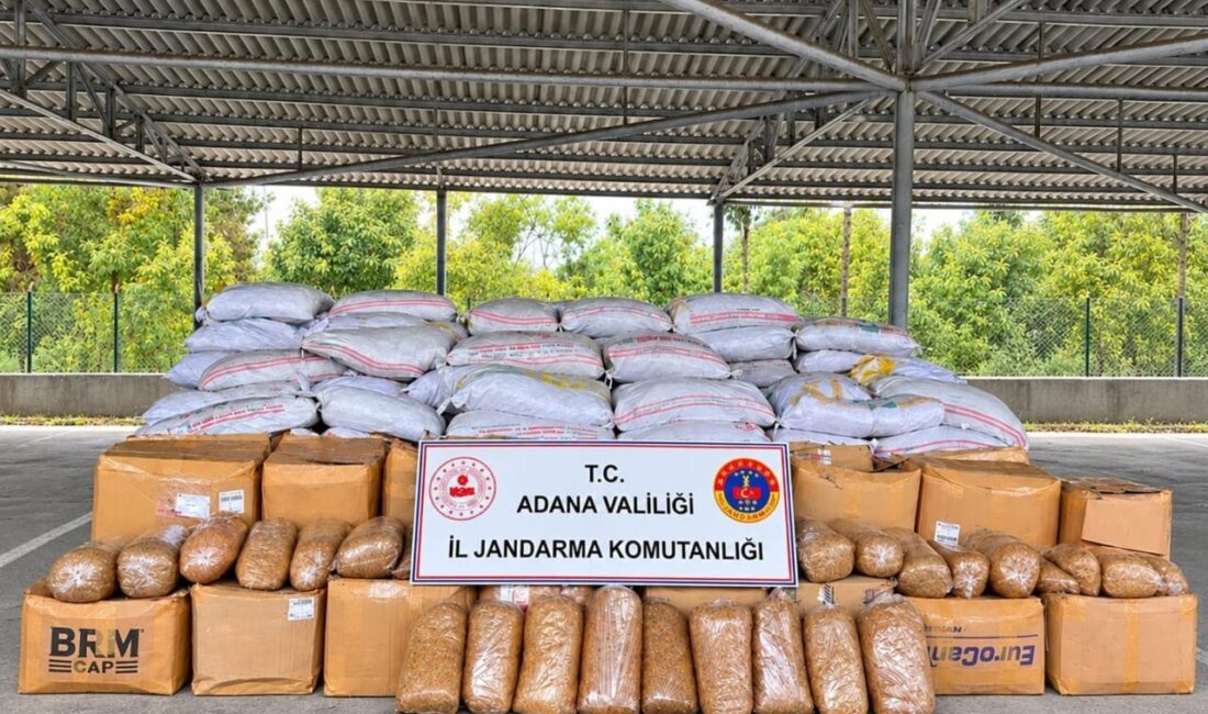 Adana’da otoyolda durdurulan 3 tırda piyasa değeri yaklaşık 25 milyon