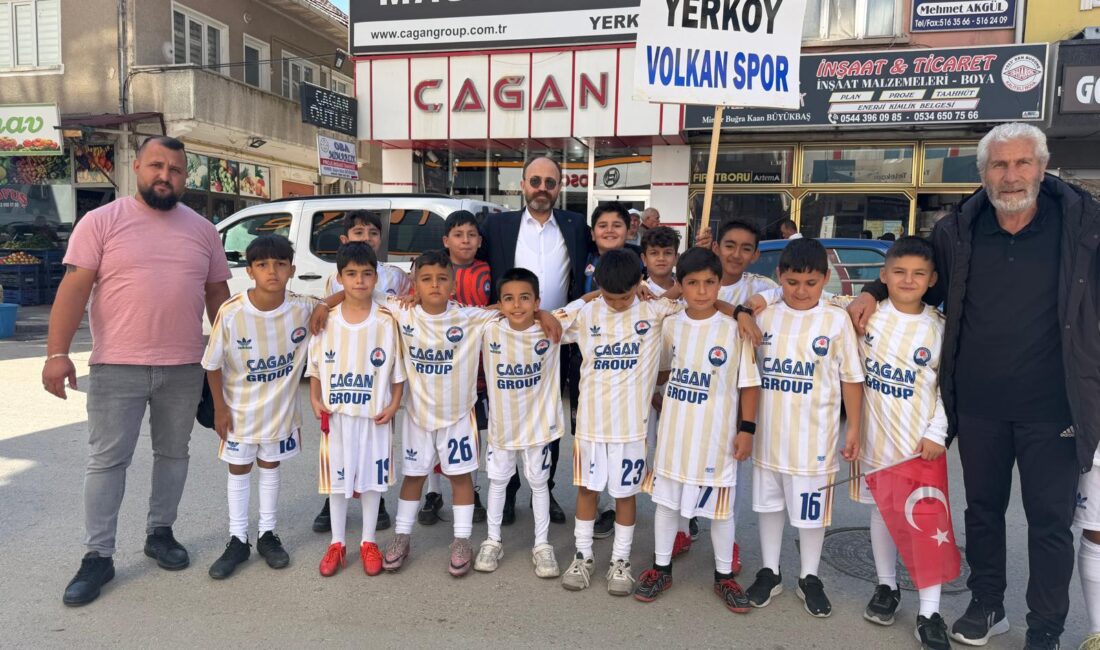 Yozgat’ın Yerköy ilçesinde altyapı çalışmalarını sürdüren Yerköy Volkanspor Futbol Kulübü’nün