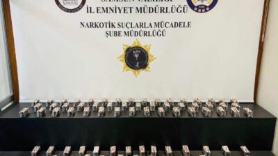 Samsun’da narkotik polisi tarafından düzenlenen operasyonda 5 bin 656 adet