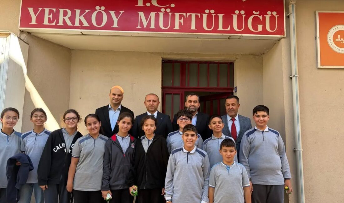 Camiler ve Din Görevlileri Haftası münasebetiyle Yerköy İlçe Millî Eğitim