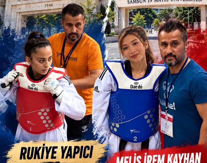 Spor alanındaki disiplinli ve gayretli çalışmalarını sürdüren başarılı genç sporcular