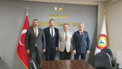 Milliyetçi Hareket Partisi (MHP) Kırşehir İl Başkanı İsmail Deniz ve