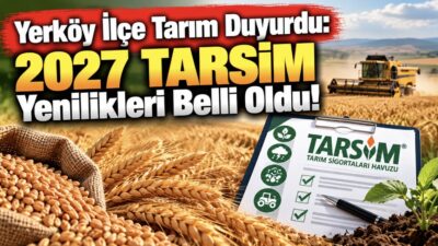 Yozgat’ın Yerköy ilçesinde, Tarım ve Orman Bakanlığı koordinasyonunda yürütülen Tarım