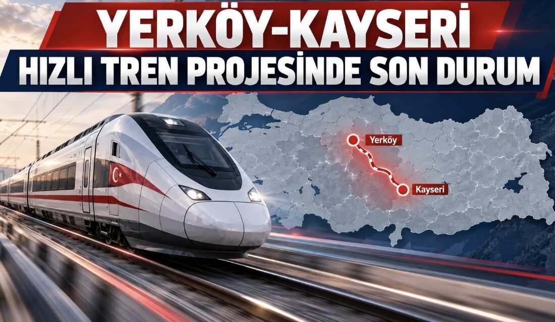 Yozgat’ı Kayseri ve Ankara’ya bağlayacak olan 142 kilometrelik Yerköy–Kayseri Yüksek