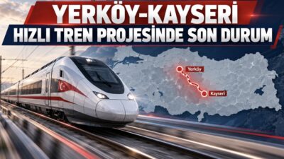 Yozgat’ı Kayseri ve Ankara’ya bağlayacak olan 142 kilometrelik Yerköy–Kayseri Yüksek