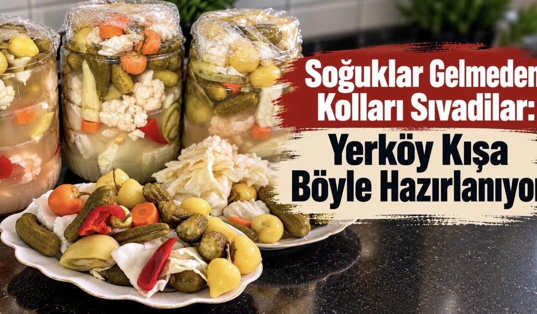 Yozgat’ın Yerköy ilçesinde sonbaharın son günleriyle birlikte kış hazırlıkları hız