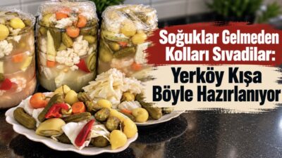 Yozgat’ın Yerköy ilçesinde sonbaharın son günleriyle birlikte kış hazırlıkları hız