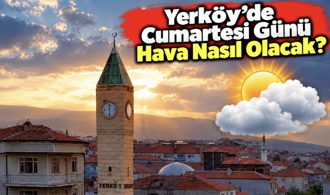 Meteoroloji Genel Müdürlüğü’nün son hava tahmin raporuna göre, Yozgat’ın Yerköy
