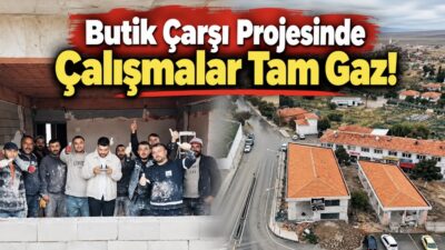 Çiçekdağı ilçesinde, ilçe halkının en önemli ihtiyaçlarından biri olan Butik
