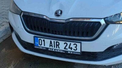 Adana’da bir öğretmenin okulunun karşısında park halindeki otomobiline molotofkokteyli atıldı.