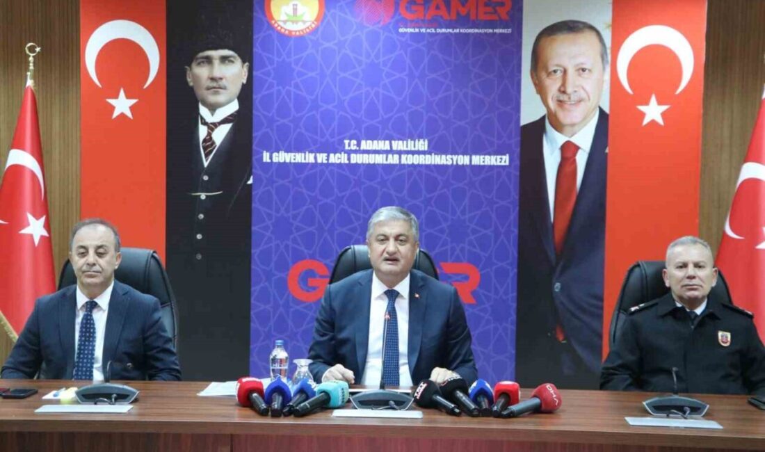Adana Valisi Mustafa Yavuz, 2026’nın ilk 9 ayında, toplam 4