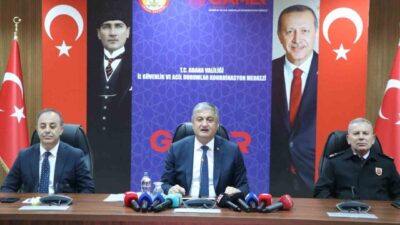 Adana Valisi Mustafa Yavuz, 2026’nın ilk 9 ayında, toplam 4
