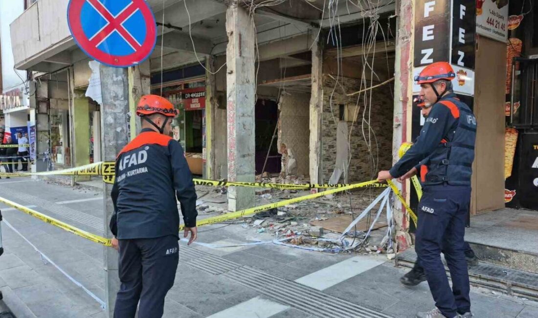 Adıyaman’da 6 Şubat 2023 depremlerinde ağır hasar gören ve tahliye