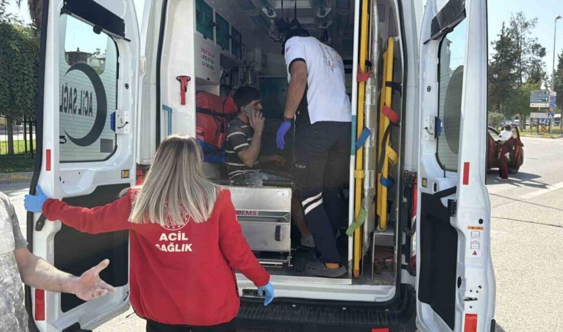 Adıyaman ilinde, 1 kişinin hafif yaralandığı bir trafik kazası meydana