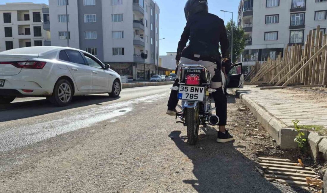 Adıyaman’ın Turgut Reis Mahallesi Zey Caddesi’nde meydana gelen bir trafik