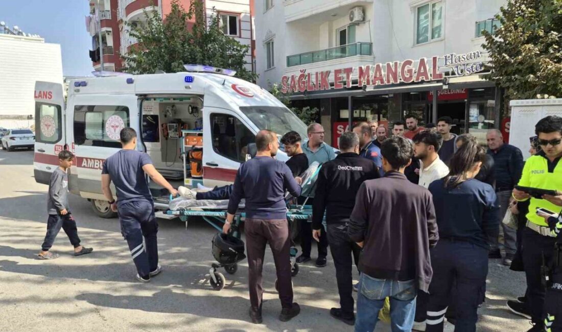 Adıyaman’da otomobil ile motosikletin çarpışması sonucu meydana gelen trafik kazasında