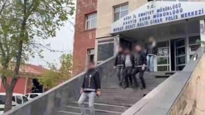 Ağrı’da, uyuşturucu ticareti yapma ve kaçma suçlarından aranan ve 21