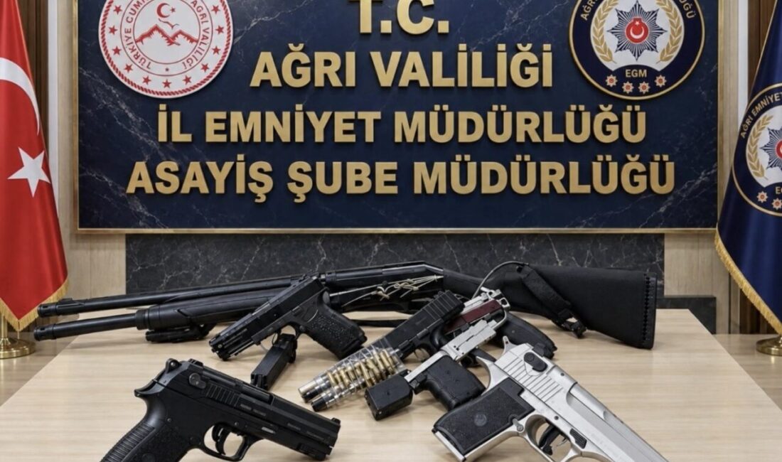 Ağrı İl Emniyet Müdürlüğü ekiplerince son bir haftada gerçekleştirilen denetim