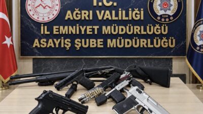 Ağrı İl Emniyet Müdürlüğü ekiplerince son bir haftada gerçekleştirilen denetim