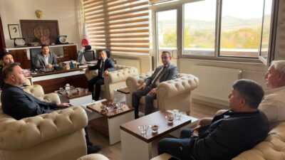 AK Parti Yerköy İlçe Başkanlığı heyeti, ilçede yeni göreve başlayan